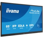 iiyama TE6512MIS-B4AG Écran d'affichage dynamique En forme de kiosk 165,1 cm (65") LCD Wifi 400 cd/m² 4K Ultra HD Noir Écran tactile Intégré dans le processeur Android 24/7