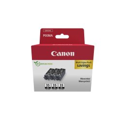 Canon 1509B028 ink cartridge 3 piece(s) Original Black