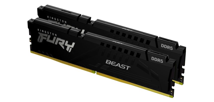 Kingston Technology FURY Beast 16 GB 5200 MT/s DDR5 CL40 DIMM (Kit da 2) Black