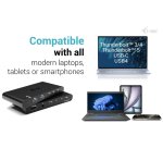 i-tec KVM Docking Station HDMI for 2 hosts, Power Delivery 2x 100W