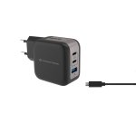 Conceptronic ALTHEA17B Caricabatterie per dispositivi mobili Universale Nero AC Ricarica rapida Interno