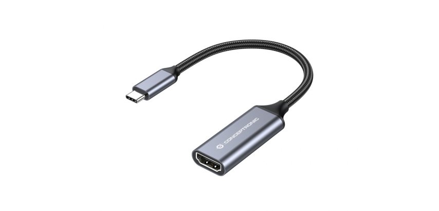 Conceptronic ABBY09G adattatore grafico USB 4096 x 2160 Pixel Grigio