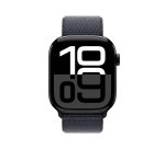 Apple Watch Series 10 OLED 46 mm Numérique 416 x 496 pixels Écran tactile 4G Noir Wifi GPS (satellite)