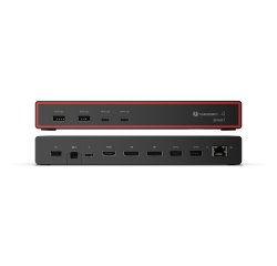 Lenovo ThinkPad Thunderbolt 4 Smart Dock Gen2 7500 Avec fil Noir