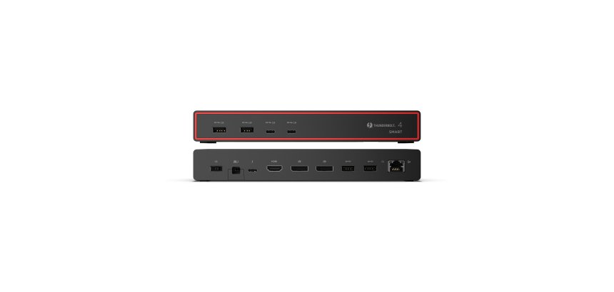 Lenovo ThinkPad Thunderbolt 4 Smart Dock Gen2 7500 Alámbrico Negro
