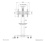 Support écran au sol NM-M1700BLACK Neomounts