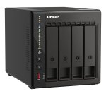 QNAP TS-453E NAS Tower Intel® Celeron® J6412 8 Go 0 To QNAP QTS Noir