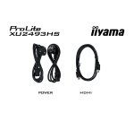 iiyama ProLite XU2493HS-B6 Monitor PC 60,5 cm (23.8") 1920 x 1080 Pixel Full HD LED Nero