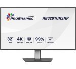 iiyama ProGraphic HB3201UHSNP-B1 computer monitor 80 cm (31.5") 3840 x 2160 Pixels 4K Ultra HD Zwart