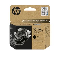 HP Cartuccia di inchiostro nero originale EvoMore 308e