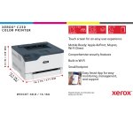 Xerox C230 A4 22ppm Wireless Duplex Printer PS3 PCL5e6 2 Trays Total 251 Sheets