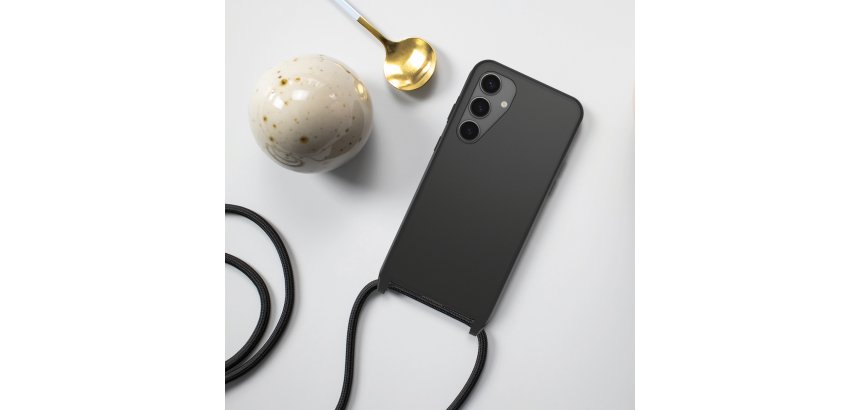 OtterBox React Series Necklace Case pour Galaxy S24+, Black