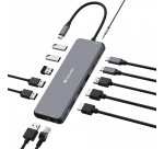 Verbatim CMH-13 USB Type-C 10000 Mbit/s Argent