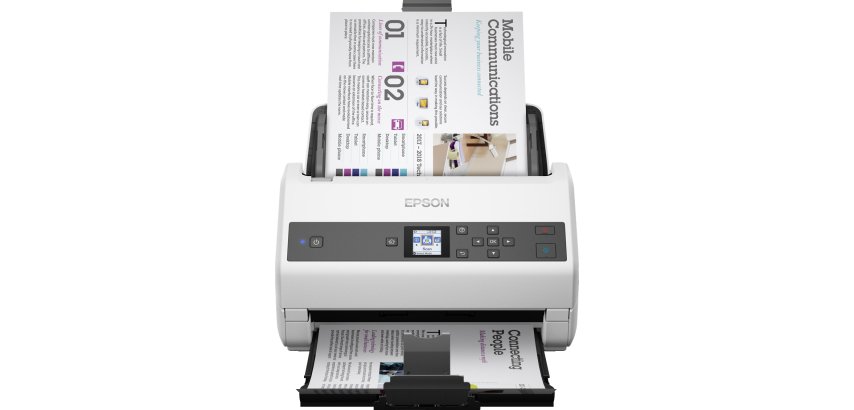 Epson WorkForce DS-870 Sheet-fed scanner 600 x 600 DPI A4 Grey, White