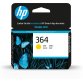 HP 364 Yellow Original Ink Cartridge