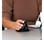 R-Go Tools Ratón ergonómico R-Go Twister, para ambas manos, con software de pausa, plegable, bluetooth y con cable