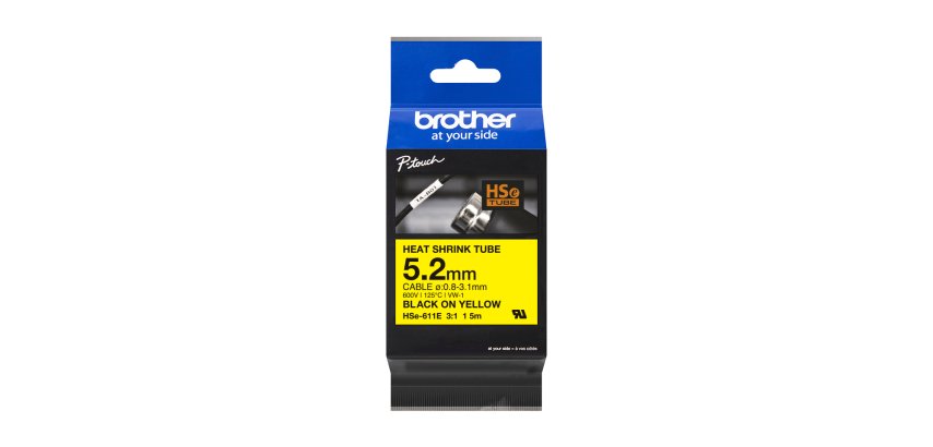 Brother HSE-611E labelprinter-tape