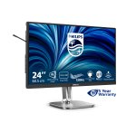 Philips 4000 series 24B2N4200/00 écran plat de PC 60,5 cm (23.8") 1920 x 1080 pixels Full HD LCD Gris