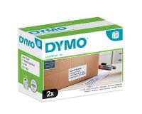 DYMO Authentic LabelWriter High-Capacity Shipping Labels | (59 mm x 102 mm) | 2 Rolls of 575 Easy-Peel Labels (1,150 Mailing Labels) | Self-Adhesive | for LabelWriter 4XL/5XL Label Makers