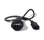 APC AP9880 cavo di alimentazione Nero 0,6 m Accoppiatore C14 CEE7/7