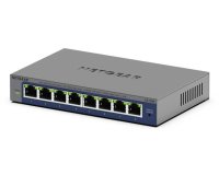NETGEAR GS108Ev4 Non-géré L2/L3 Gigabit Ethernet (10/100/1000) Gris