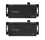 StarTech.com Kit Extender HDMI Fibre Optique - 4K60Hz jusqu'à 1km (Monomode) ou 300m (Multimode) Fibre optique LC, HDR, HDCP, Audio 3.5mm/RS232/Extender IR - Prolongateur/Extension HDMI - Kit Émetteur et Récepteur