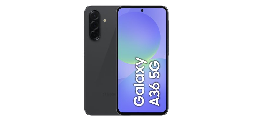 Samsung Galaxy A36 5G 17 cm (6.7") Double SIM Android 15 USB Type-C 8 Go 256 Go 5000 mAh Noir