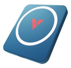 Verbatim SnapBack SSD 1 TB USB Type-C USB 3.2 Gen 2x2 Blue