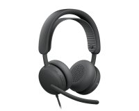 Casque avec fil arceau Logitech ZONE WIRED 2 for Business  USB Type-C / USB Type-A graphite