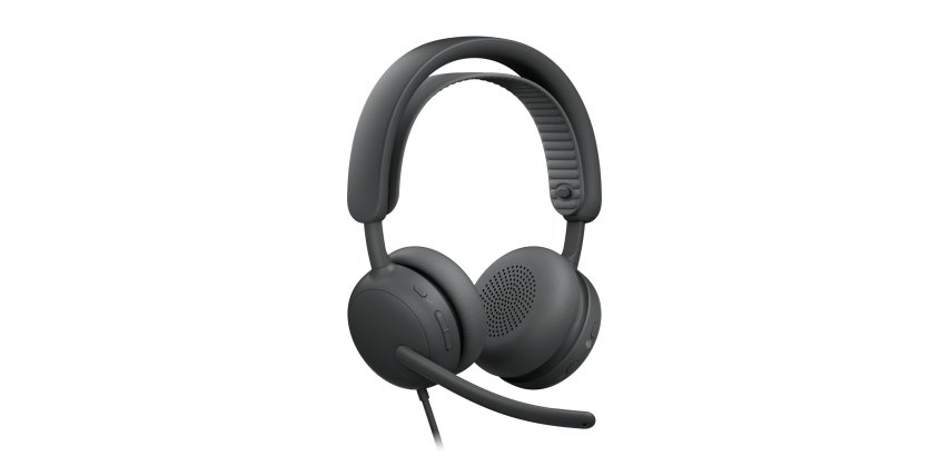 Casque avec fil arceau Logitech ZONE WIRED 2 for Business  USB Type-C / USB Type-A graphite