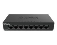 D-Link DGS-108GL Non-géré Gigabit Ethernet (10/100/1000) Noir