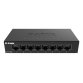 D-Link DGS-108GL Non-géré Gigabit Ethernet (10/100/1000) Noir