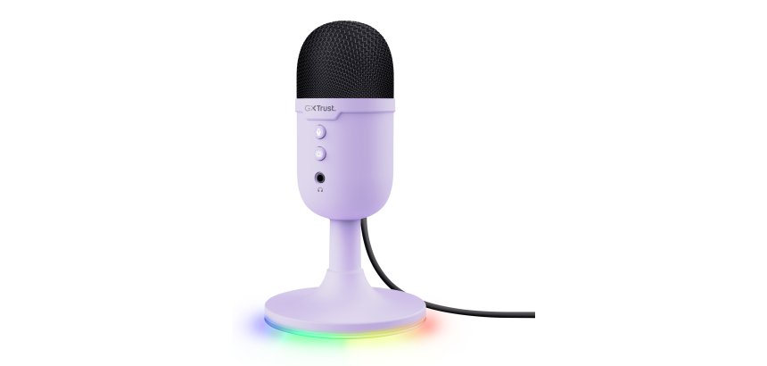 Trust GXT 234P Yunix Violet Microphone de table