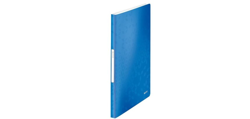 Protège-documents WOW, A4, PP, 40 pochettes, bleu