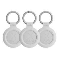 Xtorm XTAG2A0-3PACK Traqueur GPS et localisateur Universel Smart keychain Blanc