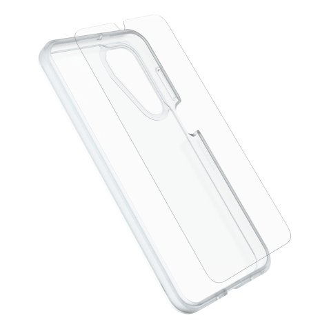 OtterBox React Series + Glass pour Samsung Galaxy A16 5G/A16, Transparente