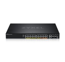 Zyxel XGS2220-30HP Géré L3 Gigabit Ethernet (10/100/1000) Connexion Ethernet, supportant l'alimentation via ce port (PoE) Noir