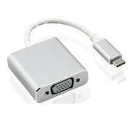 Nilox USB Type-C - VGA M/F USB graphics adapter Silver