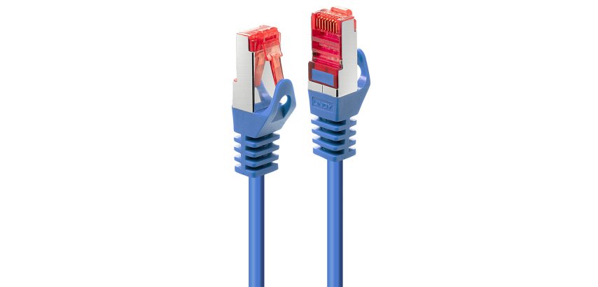 Lindy 47351 cable de red Azul 0,5 m Cat6 S/FTP (S-STP)