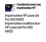 HP 80X - à rendement élevé - noir - original - LaserJet - cartouche de toner (CF280X)