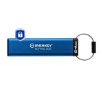 Kingston Technology IronKey 64GB Keypad 200, FIPS 140-3 Lvl 3 AES-256 Hardware Encrypted