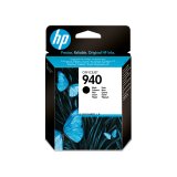 HP 940 Black Original Ink Cartridge cartouche d'encre 1 pièce(s) Rendement standard Noir