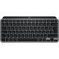 Logitech MX Keys Mini For Mac clavier maison/bureau Bluetooth AZERTY Français Noir, Gris