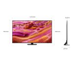 Samsung Neo QLED AI TV 55" QE55QN90FATXZT 4K Mini LED, Processore NQ4 AI Gen3, 4K AI Upscaling Pro, Motion Xcelerator 165Hz, Quantum HDR+, Dolby Atmos & OTS+, NeoSlim Design, Vision AI Smart TV, 2025