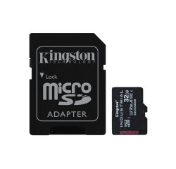 Kingston Technology Tarjeta 32GB microSDHC Industrial C10 A1 pSLC + adaptador SD