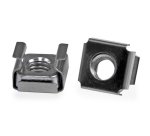 StarTech.com Lot de 100 Écrous Cage M6 et Outil de Montage pour Baies de Serveurs, Armoires et Boîtiers de 19" ou 10", Argent - TAA