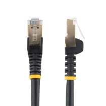 startechcom cable de 5m cat6a ethernet - cable de red blindado snagless rj45 de 10 gigabits con poe de 100w - cable stp de 10gbe con alivio de tensian - probado con fluke - tia - ul - negro