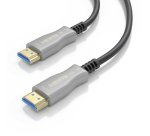 AISENS Cable HDMI V2.0 AOC Premium Alta Velocidad / HEC 4K@60Hz 18Gbps, A/M-A/M, Negro, 10 m