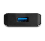 StarTech.com Hub USB-C 4 Ports - 3 Ports USB-A, 1 Port USB-C - HUB Adaptateur SuperSpeed Type C USB 3.2 Gen 2 (10Gbps) - Alimenté par bus USB - Hub Adaptateur USB-C vers USB compacte - Hub Portable - Aluminium