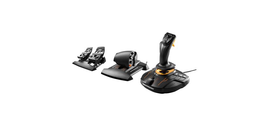 Thrustmaster T.16000M FCS Flight Pack Black USB Flight Sim Analogue / Digital PC